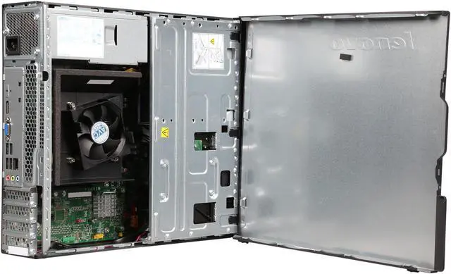 Alt view image 5 of 9 - Lenovo Desktop Computer ThinkCentre E73 (10AU00ESUS) Intel Core i3-4150 4GB DDR3 500GB HDD Intel HD Graphics 4400 Windows 7 Professional / Windows 8.1 Downgrade