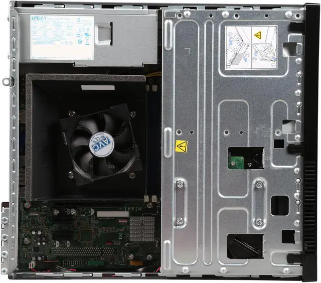 Alt view image 6 of 9 - Lenovo Desktop Computer ThinkCentre E73 (10AU00ESUS) Intel Core i3-4150 4GB DDR3 500GB HDD Intel HD Graphics 4400 Windows 7 Professional / Windows 8.1 Downgrade