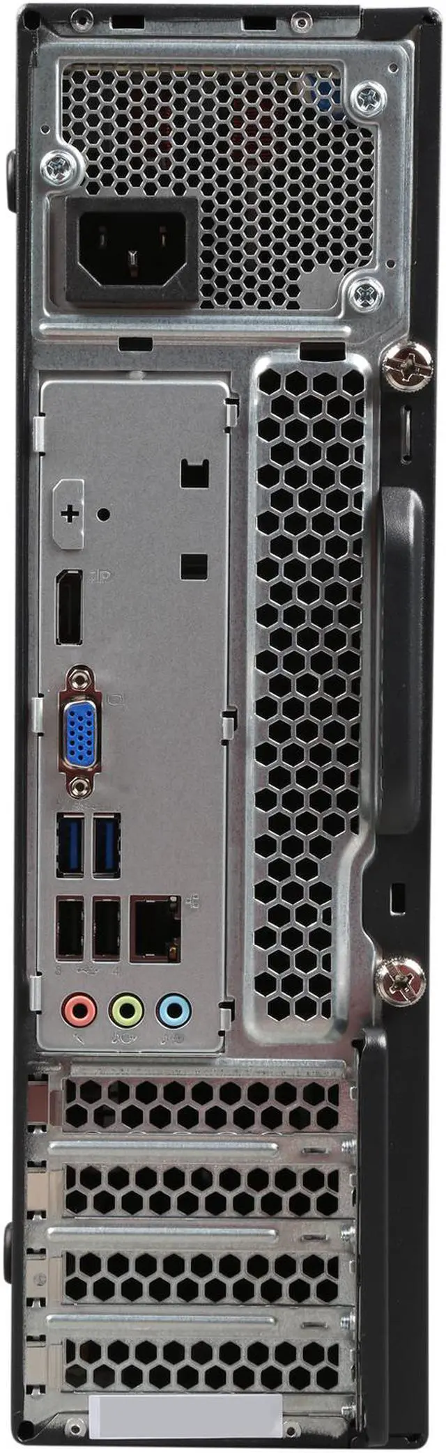 Alt view image 8 of 9 - Lenovo Desktop Computer ThinkCentre E73 (10AU00ESUS) Intel Core i3-4150 4GB DDR3 500GB HDD Intel HD Graphics 4400 Windows 7 Professional / Windows 8.1 Downgrade