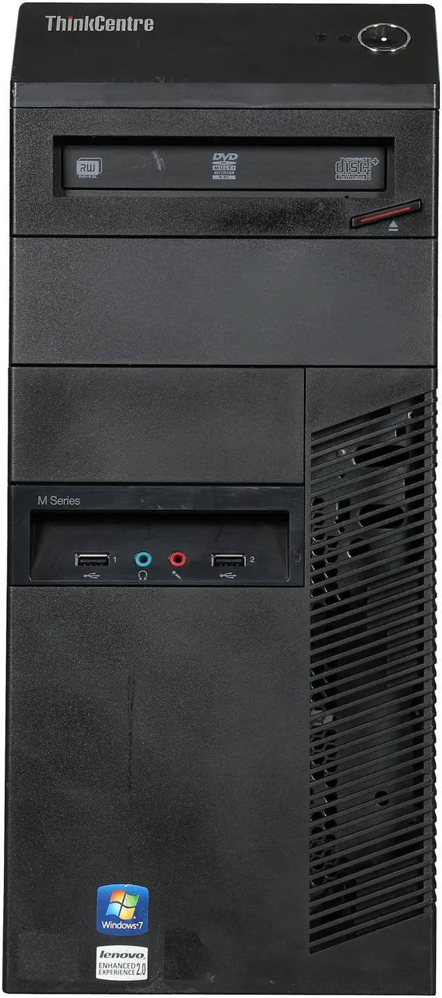 Alt view image 2 of 9 - Lenovo Desktop Computer M81 2nd Gen Intel Core i7 2600S (2.80 GHz) 4 GB 250 GB HDD Windows 7 Professional 64-Bit