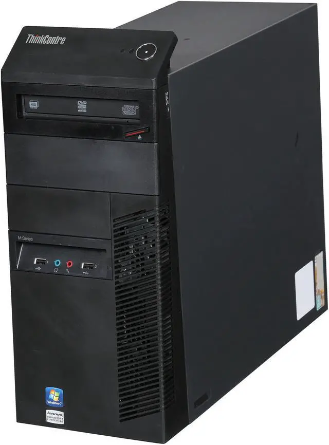 Alt view image 3 of 9 - Lenovo Desktop Computer M81 2nd Gen Intel Core i7 2600S (2.80 GHz) 4 GB 250 GB HDD Windows 7 Professional 64-Bit