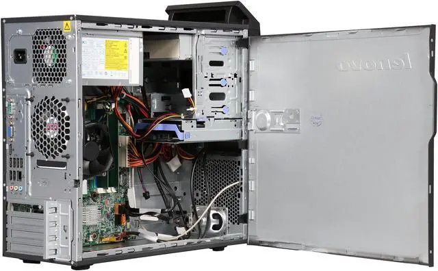 Alt view image 5 of 9 - Lenovo Desktop Computer M81 2nd Gen Intel Core i7 2600S (2.80 GHz) 4 GB 250 GB HDD Windows 7 Professional 64-Bit