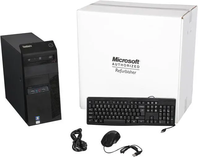 Alt view image 9 of 9 - Lenovo Desktop Computer M81 2nd Gen Intel Core i7 2600S (2.80 GHz) 4 GB 250 GB HDD Windows 7 Professional 64-Bit