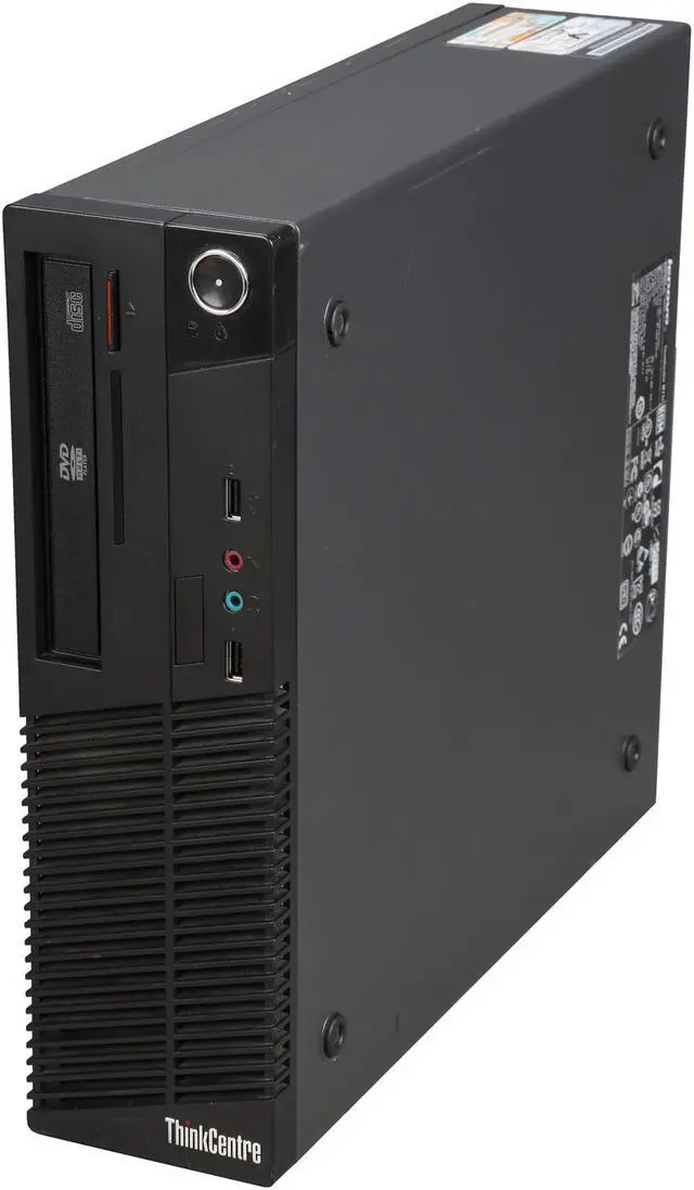 Alt view image 3 of 8 - Lenovo Desktop Computer M71E Pentium G630 (2.70 GHz) 4 GB DDR3 250 GB HDD Windows 7 Professional 64-Bit (Microsoft Authorized Refurbish)