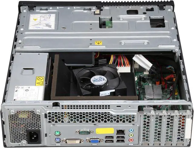 Alt view image 6 of 8 - Lenovo Desktop Computer M71E Pentium G630 (2.70 GHz) 4 GB DDR3 250 GB HDD Windows 7 Professional 64-Bit (Microsoft Authorized Refurbish)