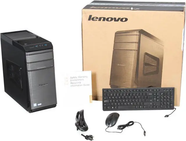 Alt view image 9 of 9 - Lenovo Desktop Computer 700-25ISH (90ED0007US) Intel Core i7 6700 (3.4 GHz) 8 GB DDR4 1 TB HDD 120 GB SSD NVIDIA GeForce GTX 960 Windows 10 Home 64-Bit