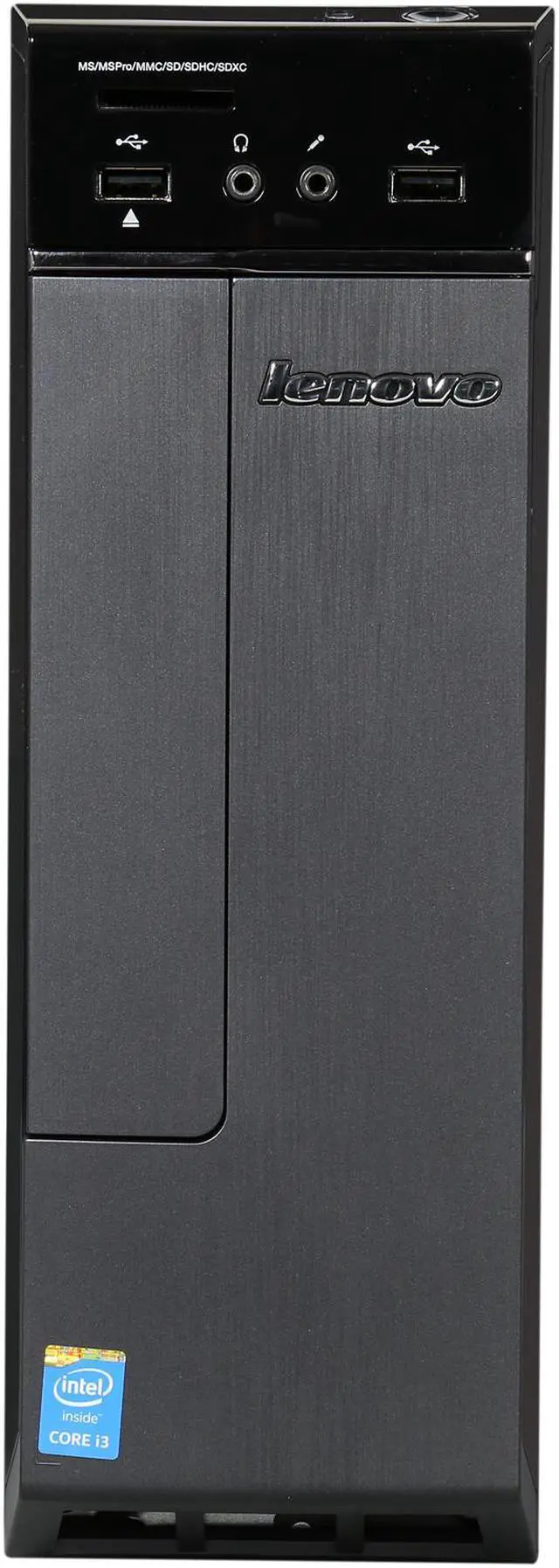 Alt view image 2 of 9 - Lenovo Desktop Computer H30 (90B900ADUS) Intel Core i3-4170 4GB DDR3 1TB HDD 120GB SSD NVIDIA GeForce GTX 745 2 GB GDDR3 Windows 10 Home 64-Bit