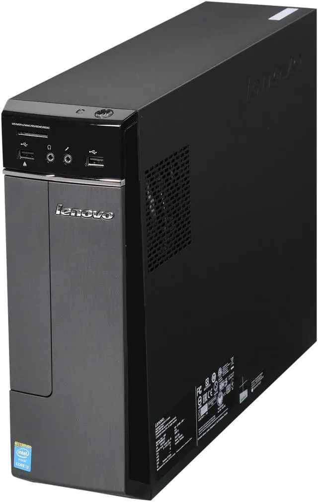 Alt view image 3 of 9 - Lenovo Desktop Computer H30 (90B900ADUS) Intel Core i3-4170 4GB DDR3 1TB HDD 120GB SSD NVIDIA GeForce GTX 745 2 GB GDDR3 Windows 10 Home 64-Bit