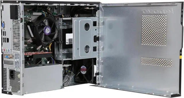Alt view image 5 of 9 - Lenovo Desktop Computer H30 (90B900ADUS) Intel Core i3-4170 4GB DDR3 1TB HDD 120GB SSD NVIDIA GeForce GTX 745 2 GB GDDR3 Windows 10 Home 64-Bit