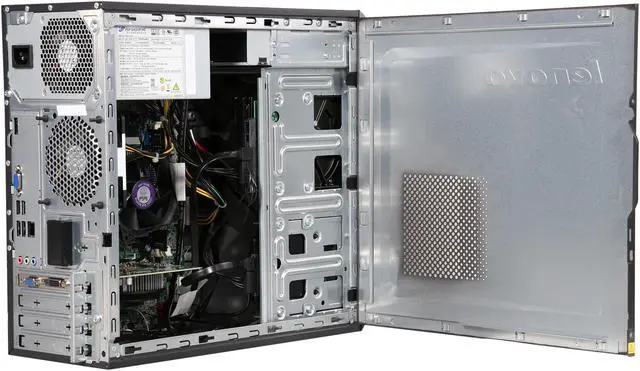 Alt view image 5 of 9 - Lenovo Desktop Computer H50 (90B700EDUS) Intel Core i7 4790 (3.6 GHz) 8 GB DDR3 1 TB HDD 120 GB SSD NVIDIA GeForce GTX 750 Ti 2 GB GDDR5 Windows 10 Home 64-Bit