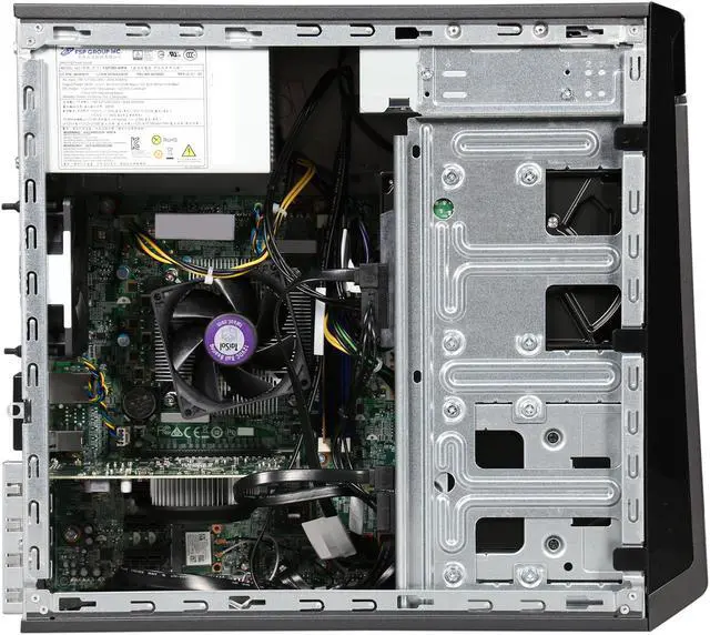 Alt view image 6 of 9 - Lenovo Desktop Computer H50 (90B700EDUS) Intel Core i7 4790 (3.6 GHz) 8 GB DDR3 1 TB HDD 120 GB SSD NVIDIA GeForce GTX 750 Ti 2 GB GDDR5 Windows 10 Home 64-Bit