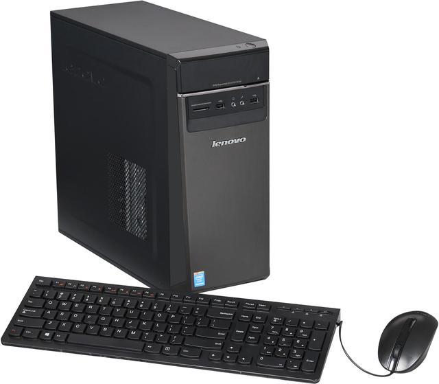 Lenovo Desktop Computer H50 (90B700EHUS) Pentium G3260 (3.3 GHz) 4 GB DDR3  500 GB HDD Intel HD Graphics Windows 10 Home 64-Bit - Newegg.com