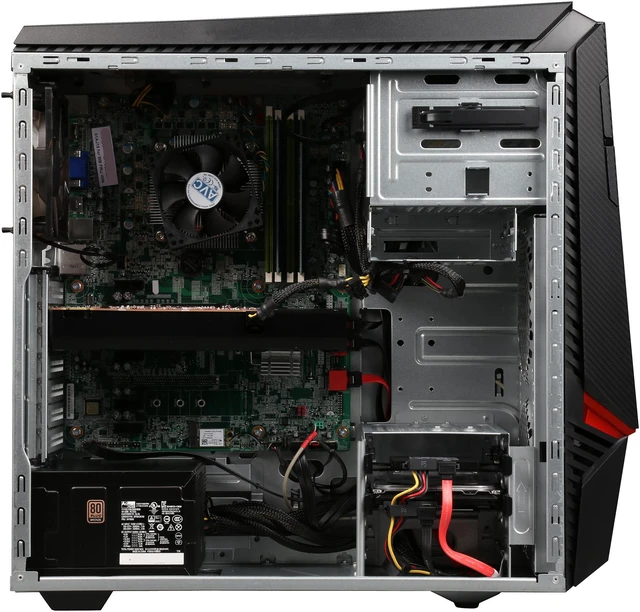Alt view image 6 of 9 - Lenovo Desktop Computer Y700-34ISH (90DG0006US) Intel Core i5 6400 (2.7 GHz) 8 GB DDR4 1 TB + 8 GB SSHD + 120 GB SSD Windows 10 Home 64-Bit