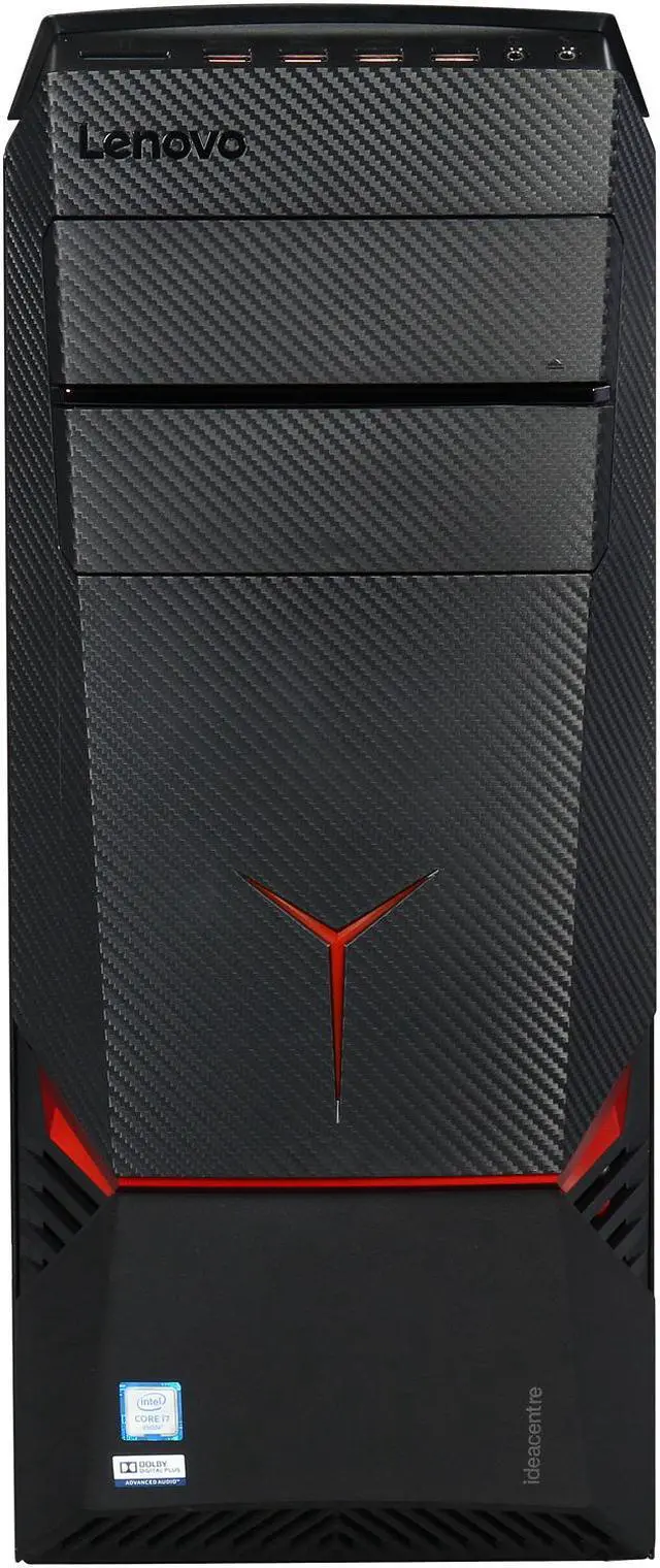 Alt view image 2 of 9 - Lenovo Desktop Computer Y900-34ISZ (90DD000SUS) Intel Core i7 6700K (4.00 GHz) 16 GB DDR4 2 TB + 8 GB SSHD 256 GB SSD NVIDIA GeForce GTX 980 4 GB Windows 10 Home 64-Bit