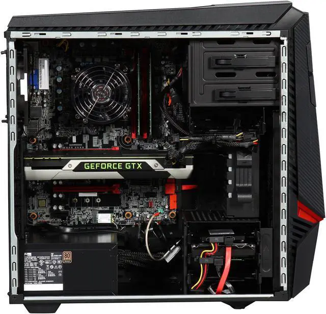 Alt view image 6 of 9 - Lenovo Desktop Computer Y900-34ISZ (90DD000SUS) Intel Core i7 6700K (4.00 GHz) 16 GB DDR4 2 TB + 8 GB SSHD 256 GB SSD NVIDIA GeForce GTX 980 4 GB Windows 10 Home 64-Bit