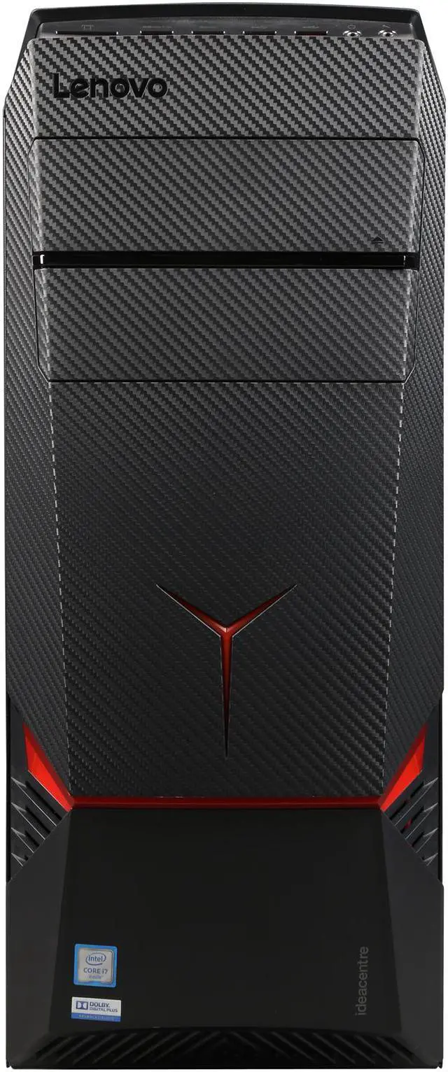 Alt view image 2 of 10 - Lenovo Desktop Computer Y900-34ISZ (90DD000TUS) Intel Core i7 6700K (4.0 GHz) 8 GB DDR4 2 TB + 8 GB SSHD + 120 GB SSD NVIDIA GeForce GTX 970 4 GB Windows 10 Home 64-Bit