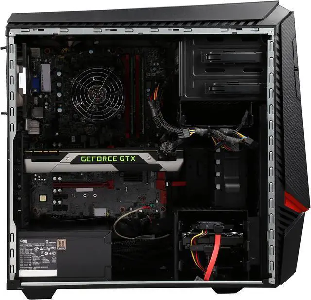 Alt view image 6 of 10 - Lenovo Desktop Computer Y900-34ISZ (90DD000TUS) Intel Core i7 6700K (4.0 GHz) 8 GB DDR4 2 TB + 8 GB SSHD + 120 GB SSD NVIDIA GeForce GTX 970 4 GB Windows 10 Home 64-Bit
