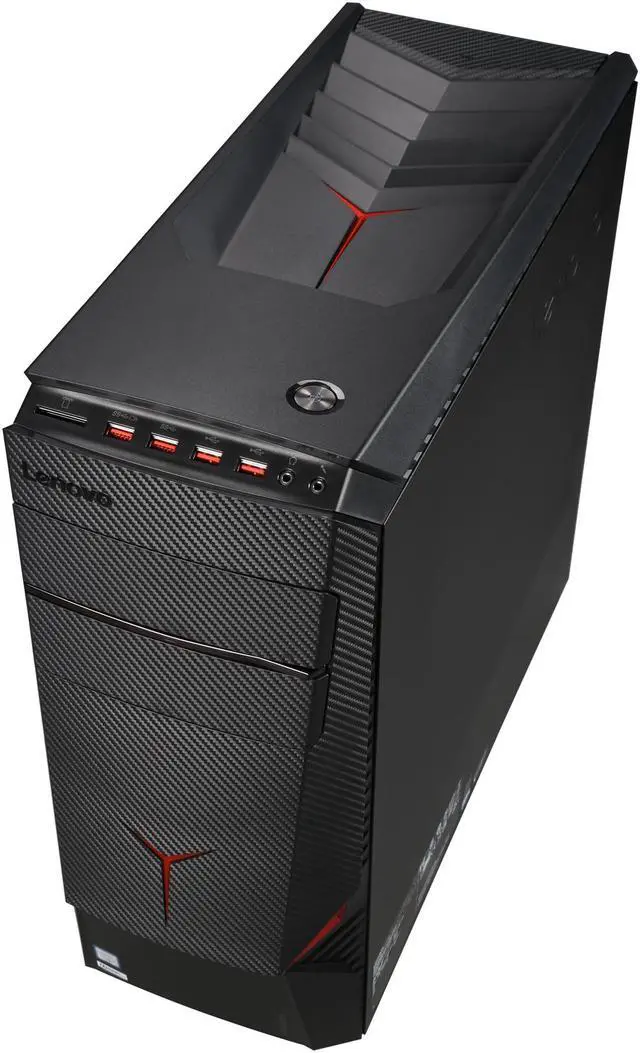Alt view image 8 of 10 - Lenovo Desktop Computer Y900-34ISZ (90DD000TUS) Intel Core i7 6700K (4.0 GHz) 8 GB DDR4 2 TB + 8 GB SSHD + 120 GB SSD NVIDIA GeForce GTX 970 4 GB Windows 10 Home 64-Bit