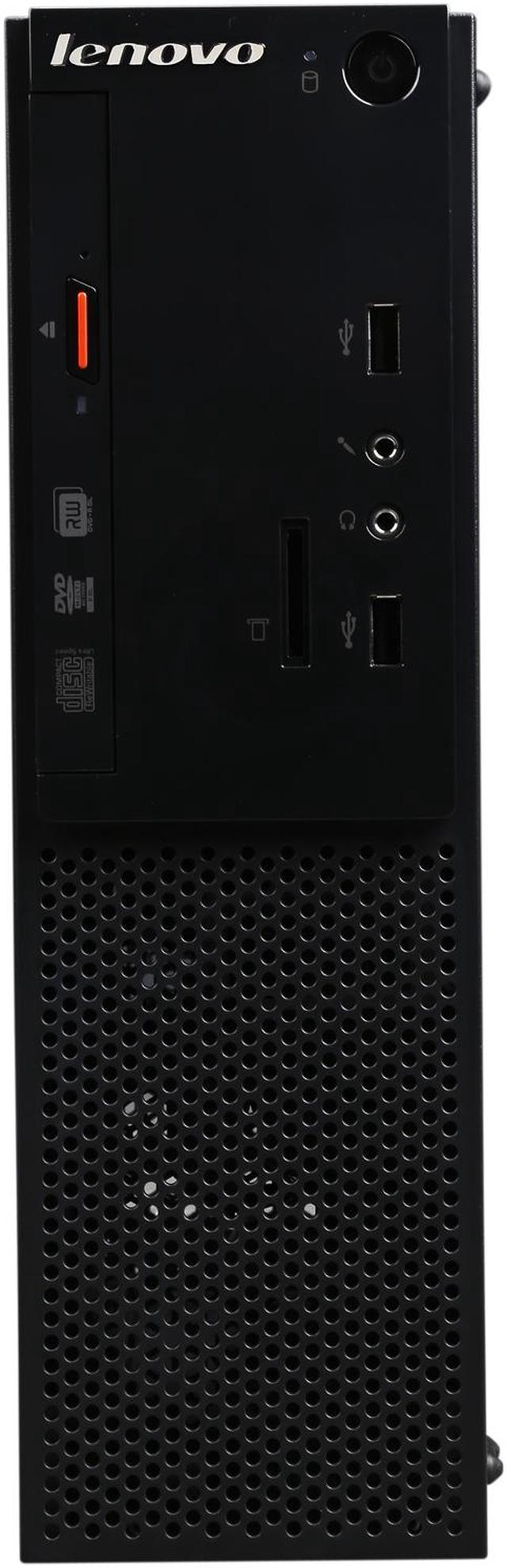 Lenovo Desktop Computer S500 (10HS007RUS) Intel Core i3 4th Gen 4170  (3.70GHz) 4 GB 500GB HDD Intel HD Graphics 4400 Windows 10 Pro 64-bit