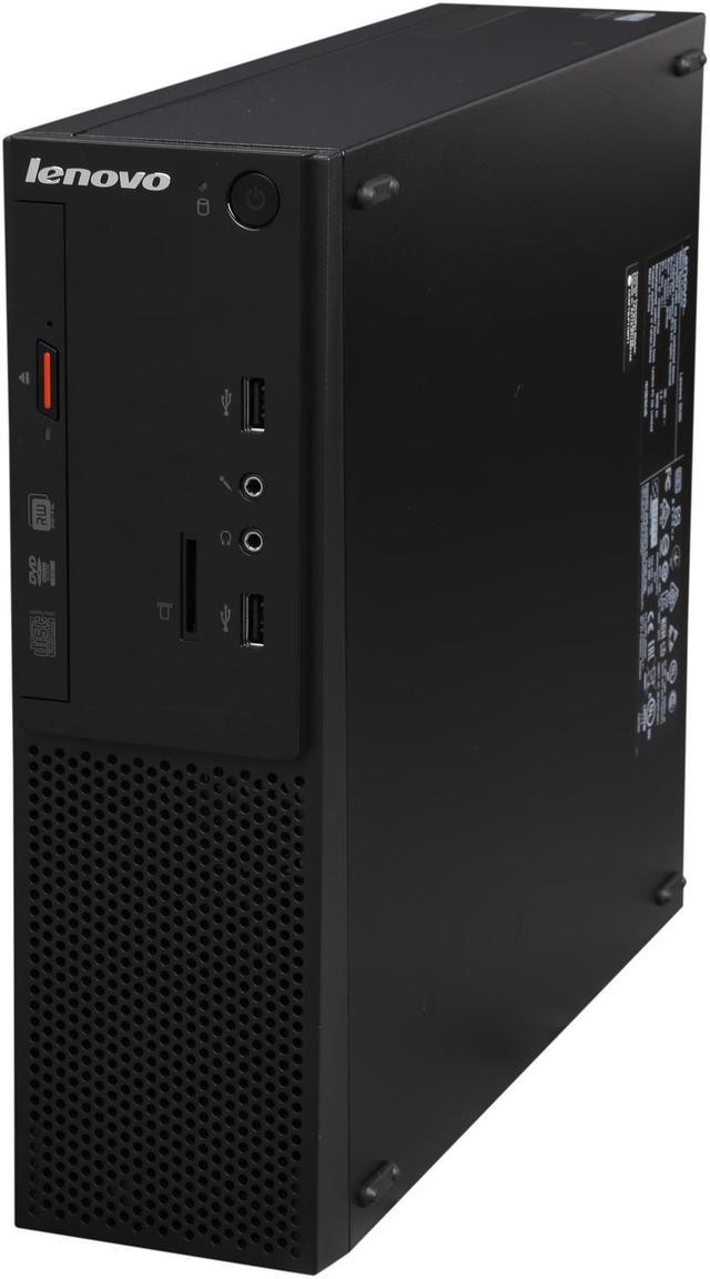 Lenovo Desktop Computer S500 (10HS007RUS) Intel Core i3 4th Gen 4170  (3.70GHz) 4 GB 500GB HDD Intel HD Graphics 4400 Windows 10 Pro 64-bit