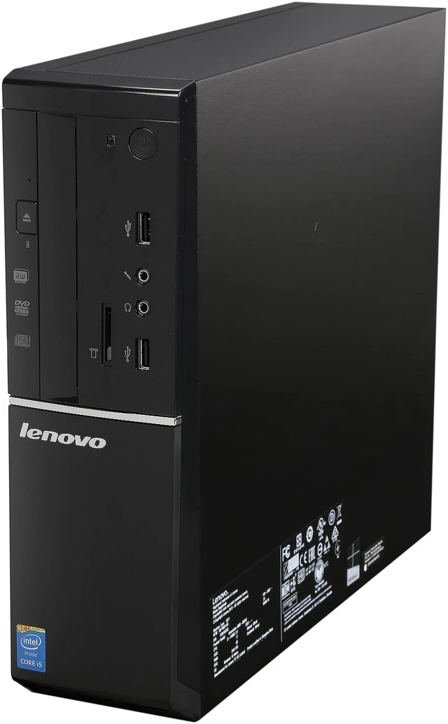 Alt view image 3 of 9 - Lenovo Desktop Computer IdeaCentre 300s-08IHH (90F10031US) Intel Core i5-4460S 8GB DDR3 1TB HDD Intel HD Graphics 4600 Windows 10 Home 64-Bit