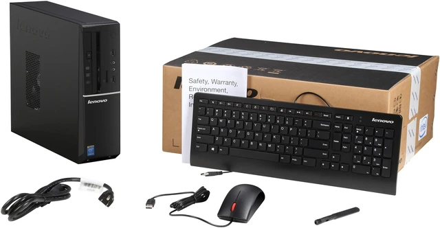Alt view image 9 of 9 - Lenovo Desktop Computer IdeaCentre 300s-08IHH (90F10031US) Intel Core i5-4460S 8GB DDR3 1TB HDD Intel HD Graphics 4600 Windows 10 Home 64-Bit