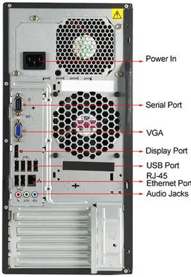 Alt view image 4 of 4 - Lenovo Desktop Computer M91 Intel Core i5-2400 4GB DDR3 250GB HDD Intel HD Graphics 2000 Windows 7 Professional 64-bit