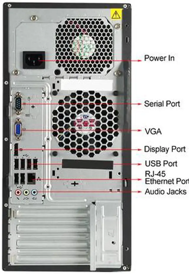 Alt view image 4 of 4 - Lenovo Desktop Computer M91 Intel Core i5-2400 8GB DDR3 320GB HDD Intel HD Graphics 2000 Windows 7 Professional 64-bit