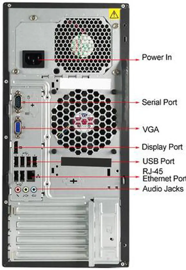 Alt view image 4 of 4 - Lenovo Desktop Computer ThinkCentre M91 Intel Core i5-2400 8GB DDR3 320GB HDD Intel HD Graphics 2000 Windows 10 Pro