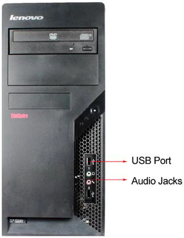 Alt view image 3 of 4 - Lenovo Desktop Computer M55 Intel Core 2 Duo E4400 2GB DDR2 160GB HDD Windows 10 Home 64-Bit Multi-Language, English / Spanish
