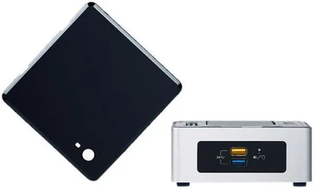 Alt view image 4 of 7 - Intel Grass Canyon NUC Mini PC Pentium N3700 (1.6 GHz) 2 GB DDR3 32 GB eMMC SSD Windows 10 Home