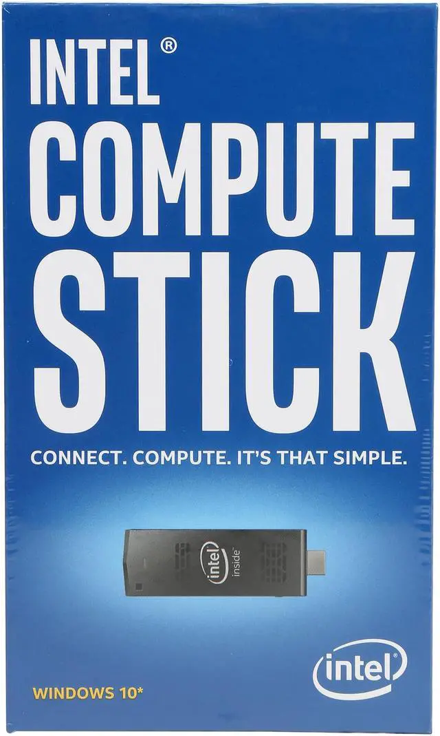 Alt view image 6 of 6 - Intel Compute Stick BOXSTCK1A32WFCL Ultra-slim PC Intel Atom Z3735F (1.33 GHz) 2 GB DDR3L 32 GB eMMC Intel HD Graphics Windows 10 Home