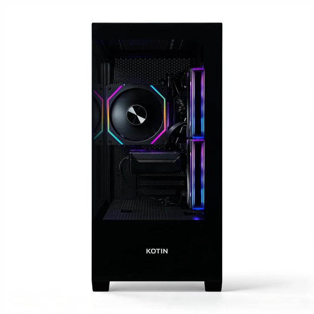 Alt view image 2 of 9 - KOTIN Desktop PC M70B KTM70BH797X32506T8G AMD Ryzen 7 9700X 32GB DDR5 1TB PCIe SSD PNY GeForce RTX 5060 Ti Windows 11 Home