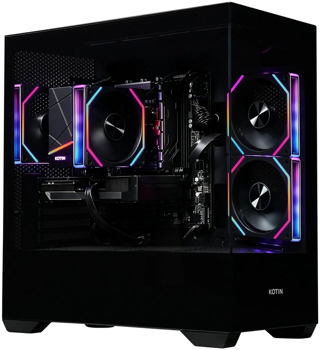 Alt view image 9 of 9 - KOTIN Desktop PC M70B KTM70BH797X32506T8G AMD Ryzen 7 9700X 32GB DDR5 1TB PCIe SSD PNY GeForce RTX 5060 Ti Windows 11 Home