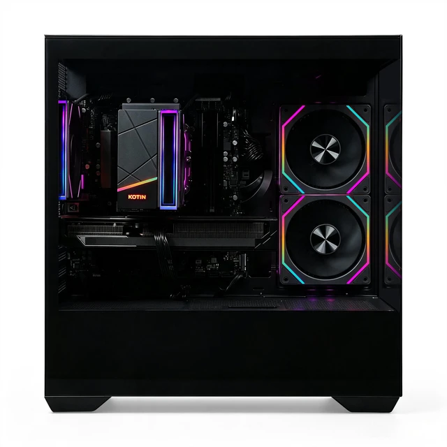Alt view image 3 of 9 - KOTIN Desktop PC M70B KTM70BH797X32907X16G AMD Ryzen 7 9700X 32GB DDR5 1TB PCIe SSD XFX RX-97TSWF3BA Windows 11 Home