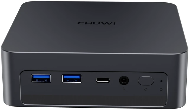 Alt view image 4 of 14 - CHUWI AuBox X Mini PC, Intel Core Ultra 5 256V Processor, 16GB LPDDR5X RAM, 1TB SSD, Intel Arc 140V Graphics, USB4, Dual HDMI 2.1, 2.5G LAN, WiFi 6E, Windows 11 Pro