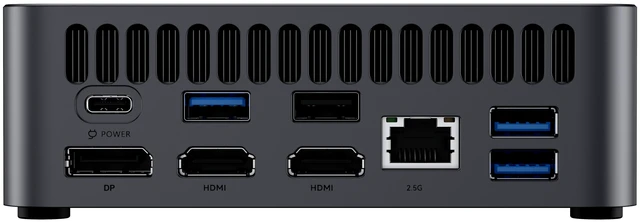 Alt view image 7 of 14 - CHUWI AuBox X Mini PC, Intel Core Ultra 5 256V Processor, 16GB LPDDR5X RAM, 1TB SSD, Intel Arc 140V Graphics, USB4, Dual HDMI 2.1, 2.5G LAN, WiFi 6E, Windows 11 Pro