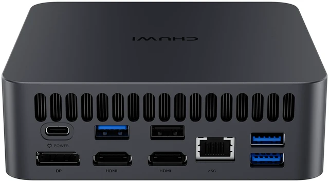Alt view image 8 of 14 - CHUWI AuBox X Mini PC, Intel Core Ultra 5 256V Processor, 16GB LPDDR5X RAM, 1TB SSD, Intel Arc 140V Graphics, USB4, Dual HDMI 2.1, 2.5G LAN, WiFi 6E, Windows 11 Pro