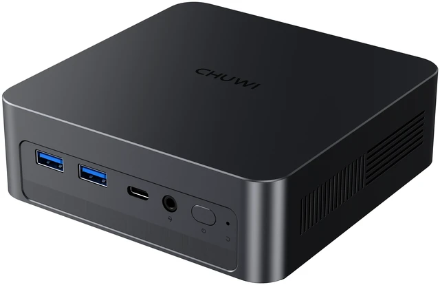 Alt view image 9 of 14 - CHUWI AuBox X Mini PC, Intel Core Ultra 5 256V Processor, 16GB LPDDR5X RAM, 1TB SSD, Intel Arc 140V Graphics, USB4, Dual HDMI 2.1, 2.5G LAN, WiFi 6E, Windows 11 Pro
