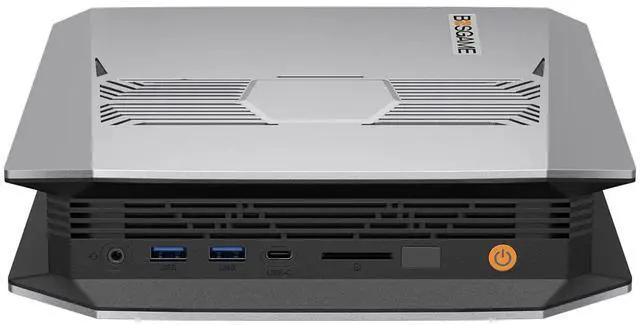 Alt view image 3 of 14 - BOSGAME M5 Mini Desktop Computer, AMD Ryzen AI Max+ 395 (5.1GHz), 128GB LPDDR5X RAM, 2TB PCIe 4.0 M.2 SSD, Radeon 8060S Graphics, BT 5.4, WiFi 7