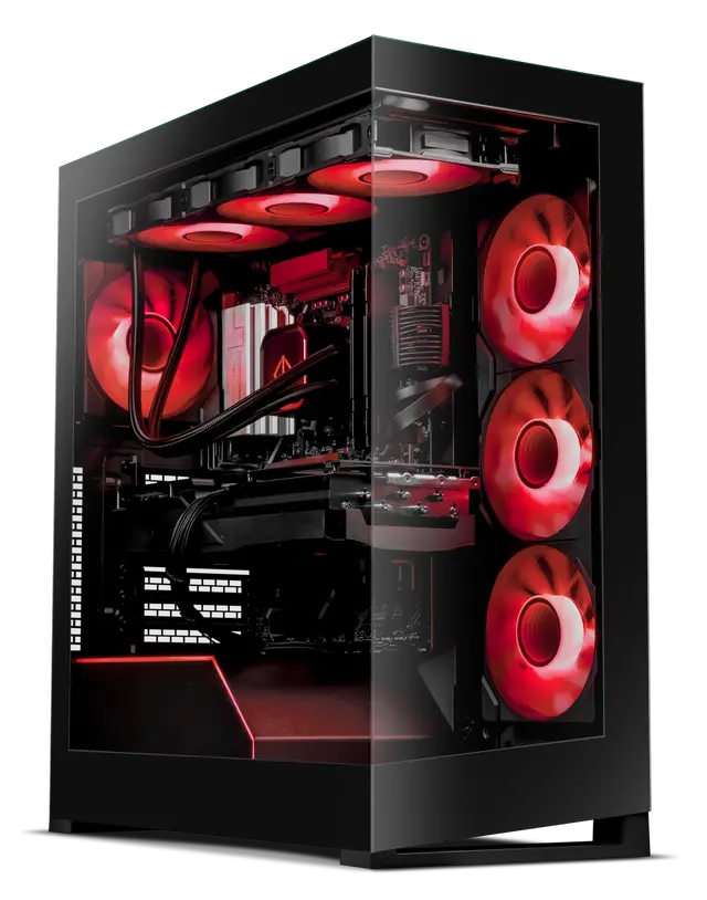 Alt view image 3 of 4 - Starforge Systems Nimbus Pro NP01 Gaming Desktop PC, AMD R7-7800X3D, AMD RX 9070XT, 2TB Gen 4 NVMe, 32GB DDR5 RAM 6000, Win 11 Home