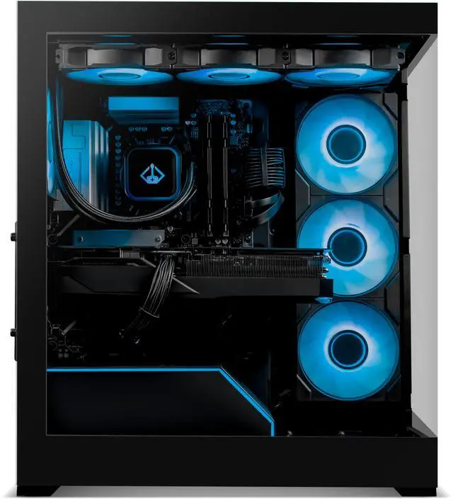 Alt view image 3 of 5 - Starforge Systems Nimbus Elite NE01 Gaming Desktop PC, Intel Core Ultra 7 270K Plus, NVIDIA RTX 5070 Ti, 2TB Gen 4 NVMe, 32GB DDR6 RAM 5600, Win 11 Home