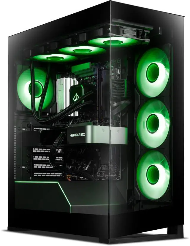 Main image of Starforge Systems Nimbus Ultimate NE01 Gaming Desktop PC, AMD R7-9800X3D, NVIDIA RTX 5090 Founders Edition, 2TB Gen 4 NVMe, 32GB DDR5 RAM 5600, Win 11 Home Adv