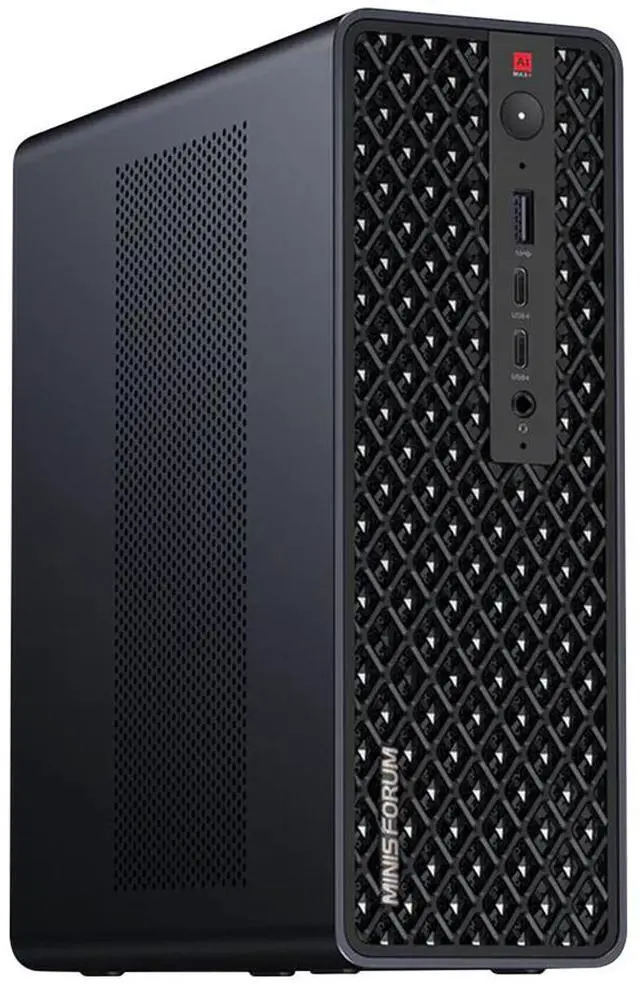 Alt view image 3 of 3 - MINISFORUM Desktop PC MS-S1 MAX AMD Ryzen AI Max+ 395 128GB DDR5 2TB SSD AMD Radeon 8060S Windows 11 Home