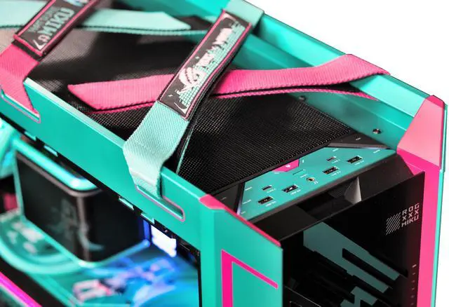 Alt view image 11 of 17 - Stoneforged Hatsune Miku Edition Gaming PC, AMD Ryzen 7 9800X3D, NVIDIA GeForce RTX 5080 OC, 64GB DDR5 6000, 2TB SSD