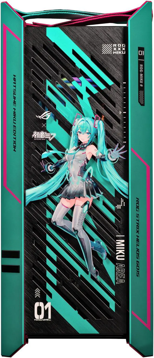 Alt view image 4 of 17 - Stoneforged Hatsune Miku Edition Gaming PC, AMD Ryzen 7 9800X3D, NVIDIA GeForce RTX 5080 OC, 64GB DDR5 6000, 2TB SSD