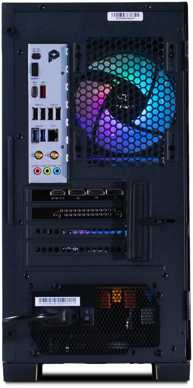 Alt view image 6 of 6 - Quoted Tech Gaming Desktop PC Clarity Prime AMD Ryzen 5 7500F 32GB DDR5 1TB NVMe SSD GeForce RTX 5060 Ti Windows 11 Home