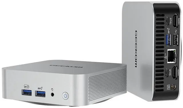 Main image of GEEKOM Mini PC A6 AMD Ryzen 7 6800H 16GB DDR5 1TB SSD AMD Radeon Graphics Windows 11 Pro