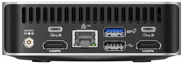 Alt view image 3 of 9 - GEEKOM Mini PC A6 AMD Ryzen 7 6800H 16GB DDR5 1TB SSD AMD Radeon Graphics Windows 11 Pro