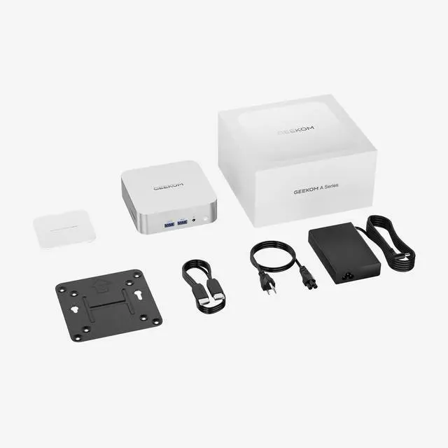 Alt view image 9 of 9 - GEEKOM Mini PC A6 AMD Ryzen 7 6800H 16GB DDR5 1TB SSD AMD Radeon Graphics Windows 11 Pro